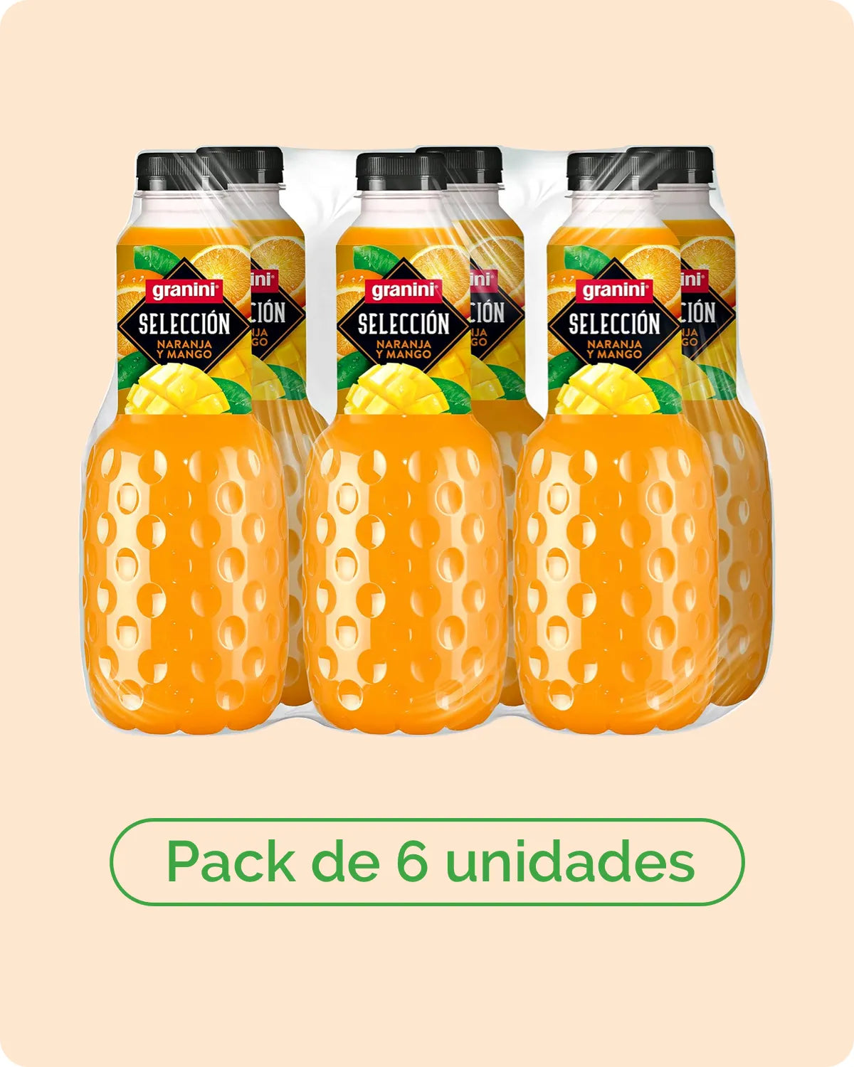 
                  
                    Naranja y Mango - Selección - Pack de 6 (6x1L)
                  
                