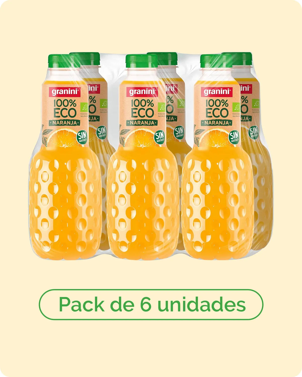 
                  
                    Naranja - 100% ECO - Pack 6 (6x1L)
                  
                