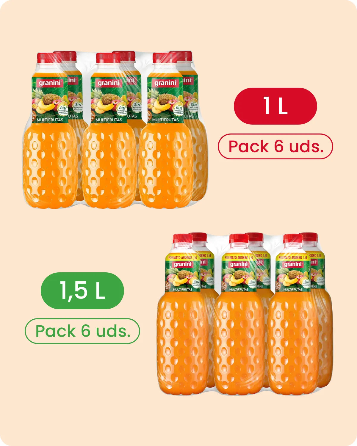 
                  
                    Naranja y zanahoria - Clásicos - Pack 6
                  
                