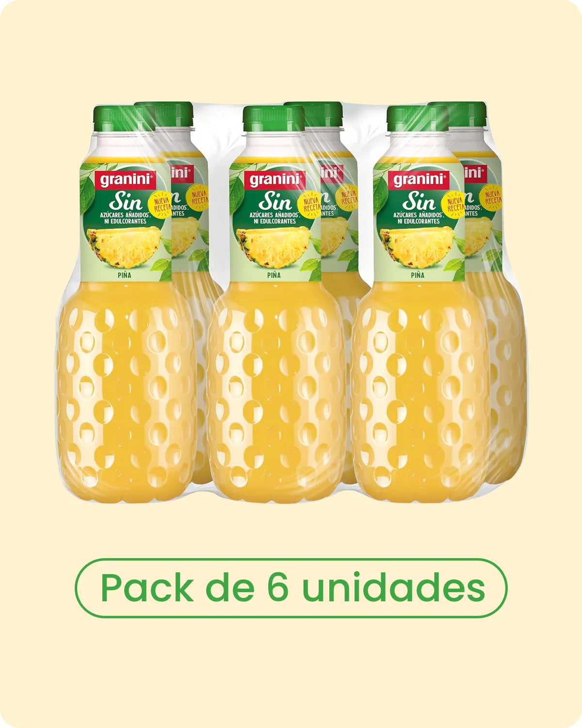 
                  
                    Piña - SIN Azúcar - Pack de 6 (6x1L)
                  
                