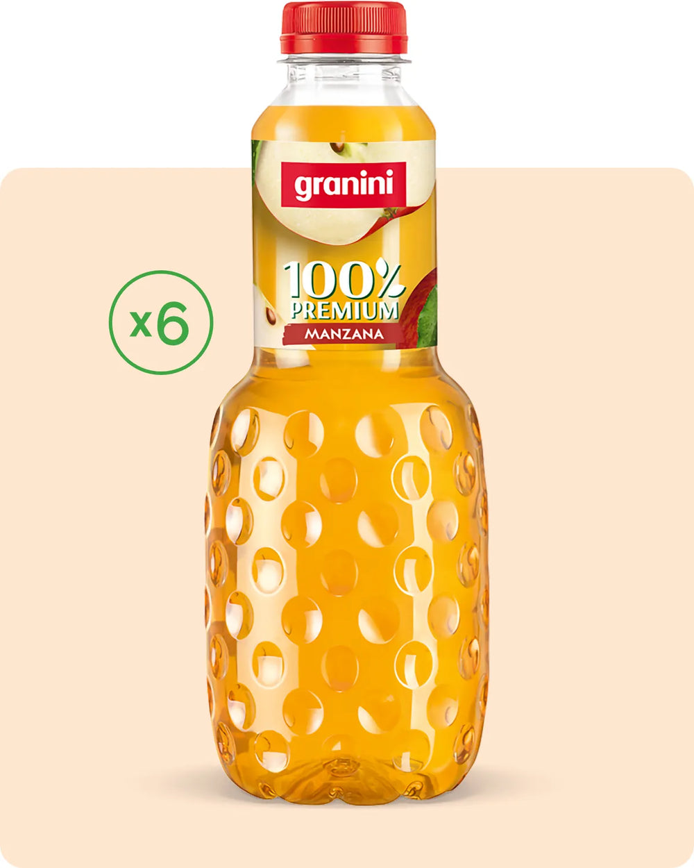 Manzana - 100% Premium - Pack 6 (6x1L)