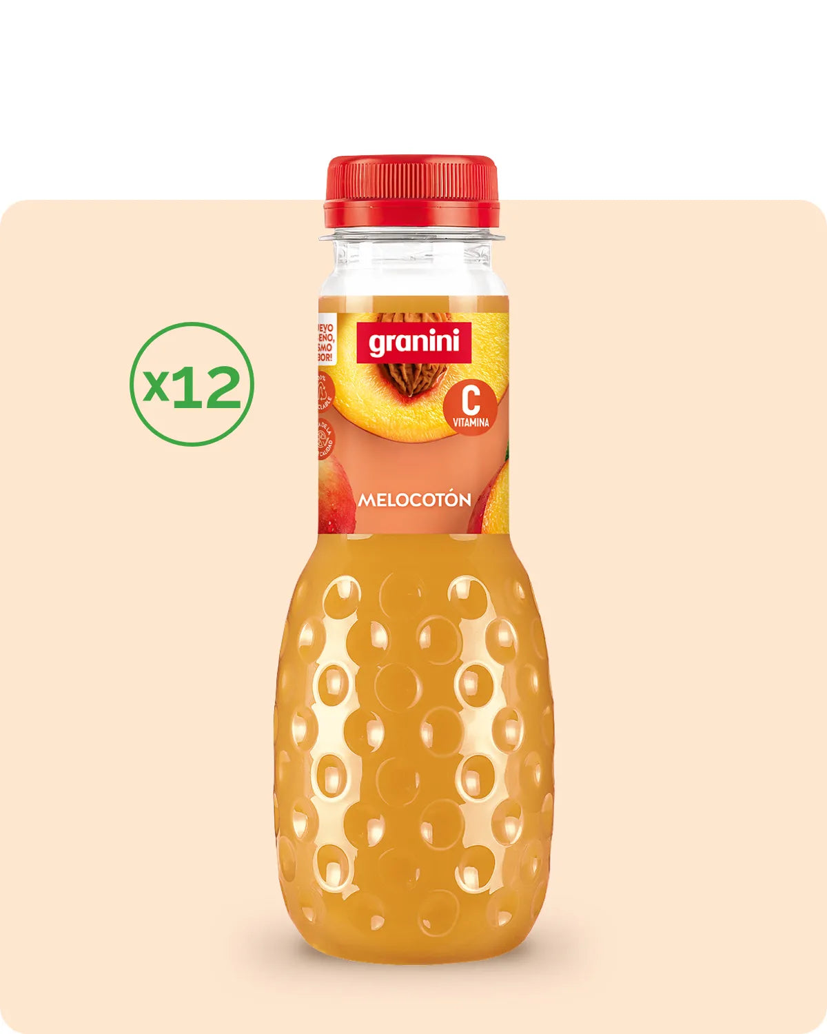 
                  
                    Melocotón - Para llevar - Pack 12 (12x0,33L)
                  
                