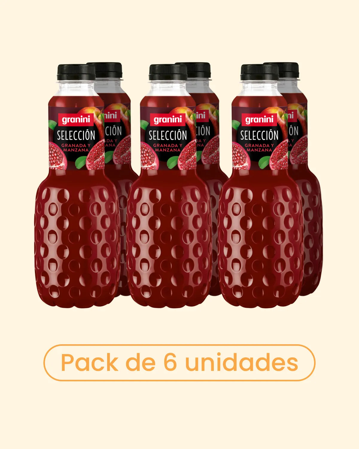 
                  
                    Granada y manzana - Selección - Pack de 6 (6x1L)
                  
                
